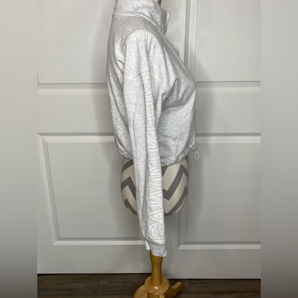 Calvin Klein Performance XS Cropped Sweatshirt - Picture 4 of 9